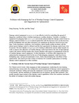 CMSI Archive Translation: Problems with Managing the Use of Warship Damage Control Equipment and Suggestions for Optimization