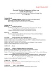 2021 Conference - “Peaceful Maritime Engagement in East Asia and the Pacific Region”: Draft Program