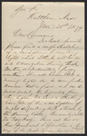 Luce Lighthouse Letter (1 of 2) by U.S. Naval War College Archives