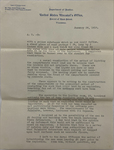 Report forwarded to the Attorney General regarding the explosion in Magazine No. 2 and response by U.S. Marshall, 1918 Jan 28 (4 of 8) by U.S. Naval War College Archives