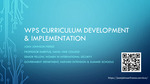 WPS Curriculum Development by Dr. Joan Johnson-Freese